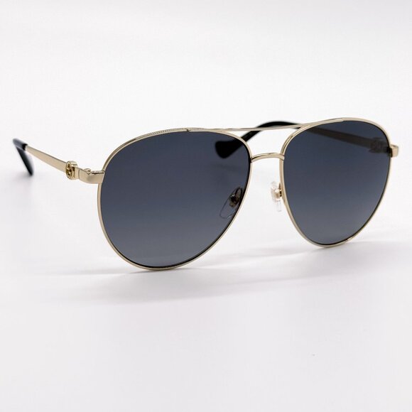 NEW GUCCI SUNGLASSES GG1088S 001 GOLD UNISEX EYEWEAR GUCCI WITH CHAIN main image 5